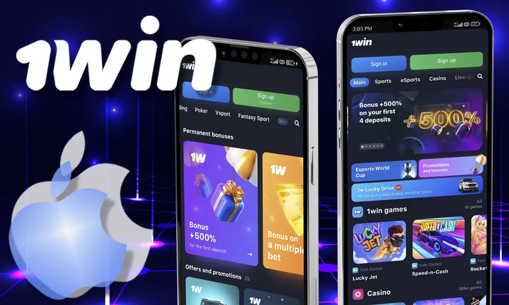 Download the 1win App for iOS